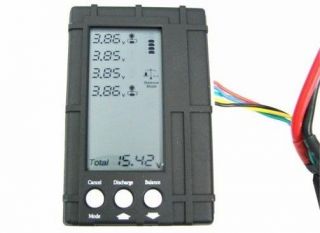 in 1 RC 2s 6s LCD Li Po Battery Balancer + Voltage Meter Tester 