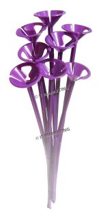 piece balloon safety stick Purple 100 in a pack (F)