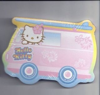 Sanrio Hello Kitty Sticky Notes Hawaii Surf Van