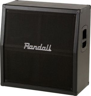 Randall RV412 100 400W 4x12 Guitar Speaker Cabinet Black Slant