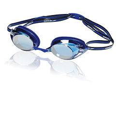   Plus Mirrored Swim Swimming Racing Goggles Blue Anti Fog