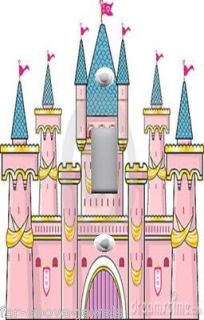 Light Switch Plate Switchplate Cover PINK PRINCESS CASTLE Girls Room 