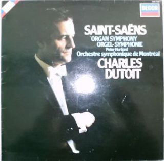 DUTOIT   Saint Saens   Organ Symphony LP Decca