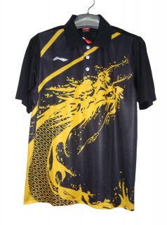   Li Ning Mans London Olympic Games T Shirt Table Tennis/Badmint​on