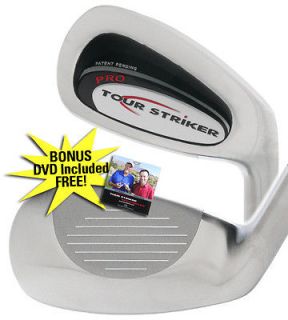 Tour Striker Pro 5 Iron Golf Swing Trainer   Steel/Right Handed + FREE 