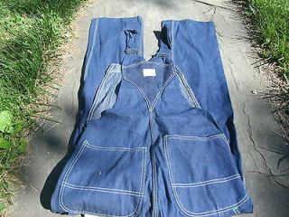   jeans painter pants deadstock usa bib overalls Liberty 28x34 29x34