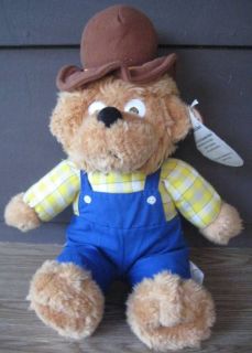 Berenstain Bears Plush Stuffed Toy Papa Bear Brown Nice