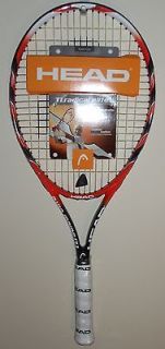   HEAD Ti. Radical Elite Tennis Racquet Racket (Strung, w Cover, 4 3/8