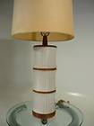   50s Mid Century Modern Martz Marshall Studio Ceramic Lamp Eames Era