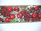 HOMCO Home Interiors Apple Orchard Favorites Garland 43 1/2L  Easy to 