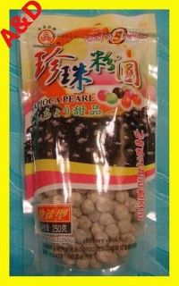 One Bag Of Black Tapioca Pearls Boba Bubbles Tea 8.8 oz