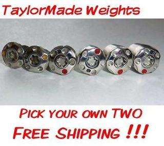 TWO (2) TaylorMade Weights 2g 4g 6g 8g 10g 12g PICK YOUR OWN TWO 