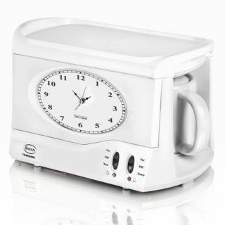   Teasmade with Alarm Clock   STM101N   Tea Coffee Maker Teas Made