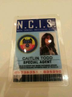 NCIS TV Series ID Badge Special Agent Caitlin Todd