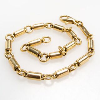 Tiffany & Co. Bracelet Bar & Link Solid 18K Gold Estate Fine Designer 