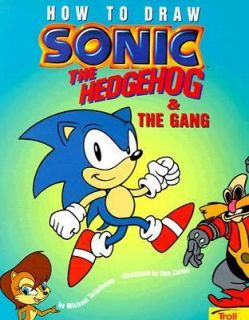 How to Draw Sonic the Hedgehog and the Gang by Michael Teitelbaum 1998 