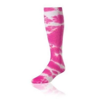   Awareness   Pink Tye Dyed Socks Softball/Volle​yball/Soccer Tie Dye