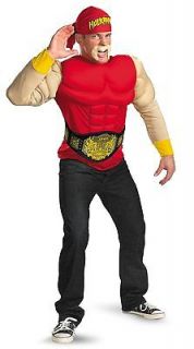 TNA Impact Wrestling Hulk Hogan Muscle Adult Costume