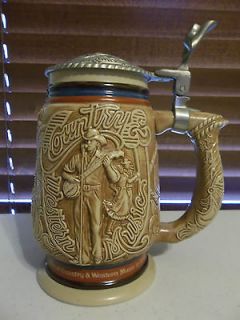 Country & Western Music, Cowboy Avon Collectible Beer Stein Made in 