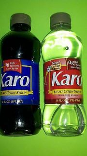 Karo DARK and LIGHT CORN SYRUP WITH REAL VANILLA 2 x 16 FL.oz