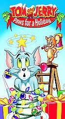 Tom and Jerry   Paws For a Holiday VHS, 2003, Slipsleeve