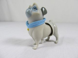   Pocahontas Percy The Pug Wind Up Dog Cake Topper Figure PVC Party Toy