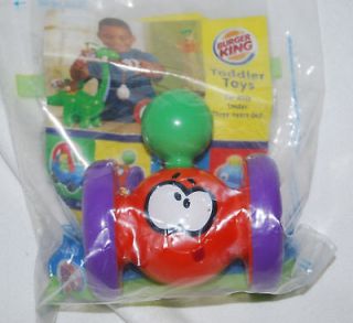 Burger King Little Tikes ROLLING ORANGE FUNNY FACE TOY