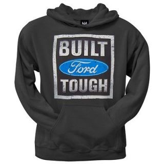 Ford   Built Tough Stamp Pullover Hoodie Auto Car Mark Sweatshirt