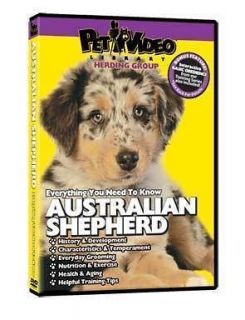 AUSTRALIAN SHEPHERD ~ Puppy ~ Dog Training DVD New