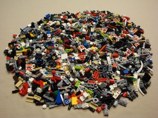 LEGO 1000 SMALL Modification Bricks Parts BULK LOT