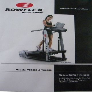 BowlFlex Treadclimber TC5300 TC6000 Owners Manual