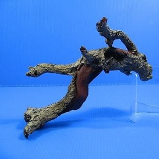 Tree trunk Aquarium Ornament Driftwood poly resin 7.5Lx4H   Decor 