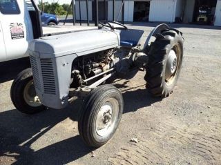 Used Ferguson TO35 Tractor, 33HP, 4 Cyl Gasoline, 6x2 Trans., PTO, 2WD 