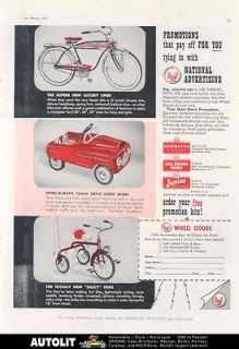 1955 AMF Luxury Liner Bicycle & Sulky Tricycle Ad