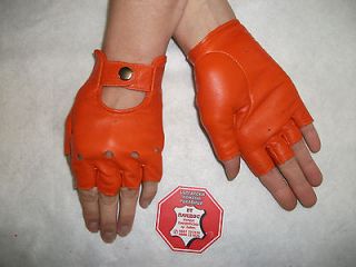 orange gloves in Womens Accessories