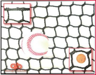 10 X 15 Sports & Warehouse Net, Baseball Netting, Barrier Net 
