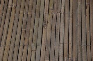 Bamboo Fence 6 x 45 Natural 5/8 Slats Tiki Bar Luau Tropical Zen 