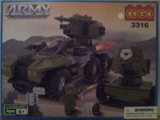 BOYS LEGO COMPATIBLE ARMY TANK MILITARY ARMY BRAND NEW BOXED & SEALED