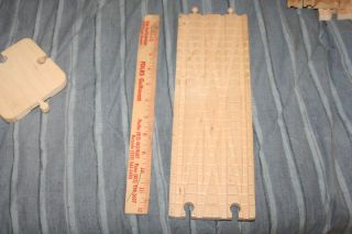 RETIRED 12inch click clack TRACK~Fits all WOOD TRAINS