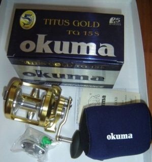 Okuma Titus Gold TG15 S HIGH SPEED Fishing Reel TG 15S