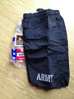 US MILITARY ARMY ISSUE PT PHYSICAL FITNESS TRUNKS SHORTS LARGE NEW