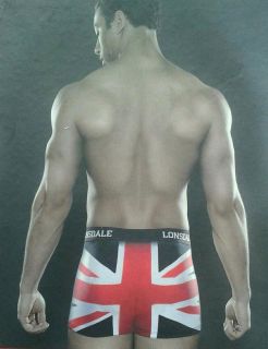   mens boxers shorts/underwe​ar Union Jack Flag, S XXL, RRP £17.99