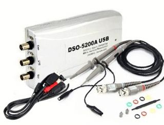 DSO5200A PC USB 200MHZ 250MS/s Digital Storage Oscilloscope