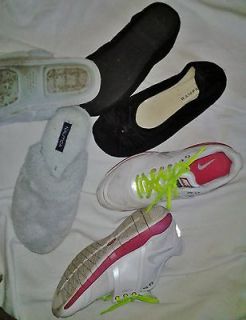 NIKE Athletic / Nautica Slippers / Rampage Flats Shoes   Size 6 to 7.5