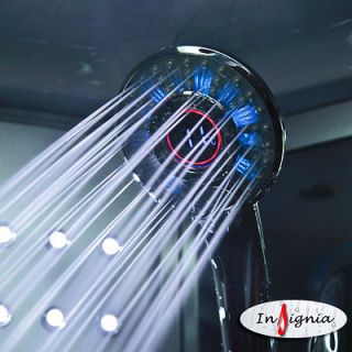 Hand Shower LED + Digital Temp Display UKs Insignia Brand Quality Of 
