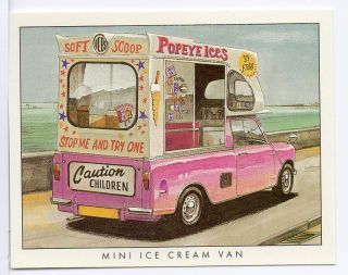 Mini Ice Cream Van Mini Car card