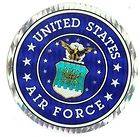 United States Air Force 3 Round Seal Sticker/Decal