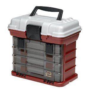 NEW Plano 3500 Fishing Tackle Box 4 by rack System