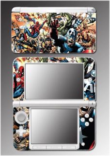   Hulk Captain America Avengers Video Game Skin Cover 3 Nintendo 3DS XL