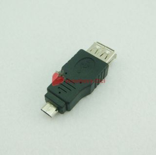 Whole sale USB 2.0 Female to Micro USB Male for Laptop HTC Samsung 